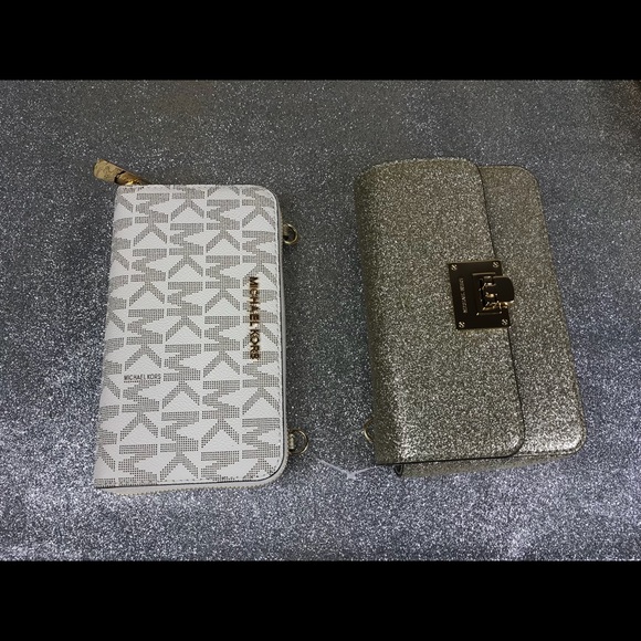 Michael Kors Wallet Clutch XBody  Tina Vanilla - Picture 4 of 8